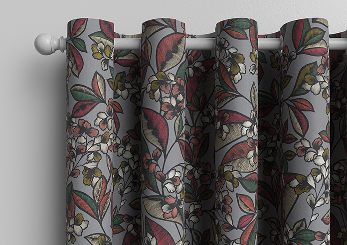 Walled Garden, Steel - Made to Measure Curtains - Image 12